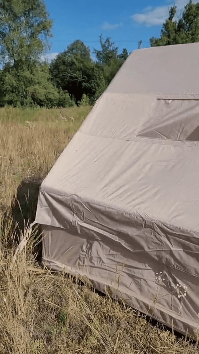 Пневмокаркасный модуль (надувной дом)