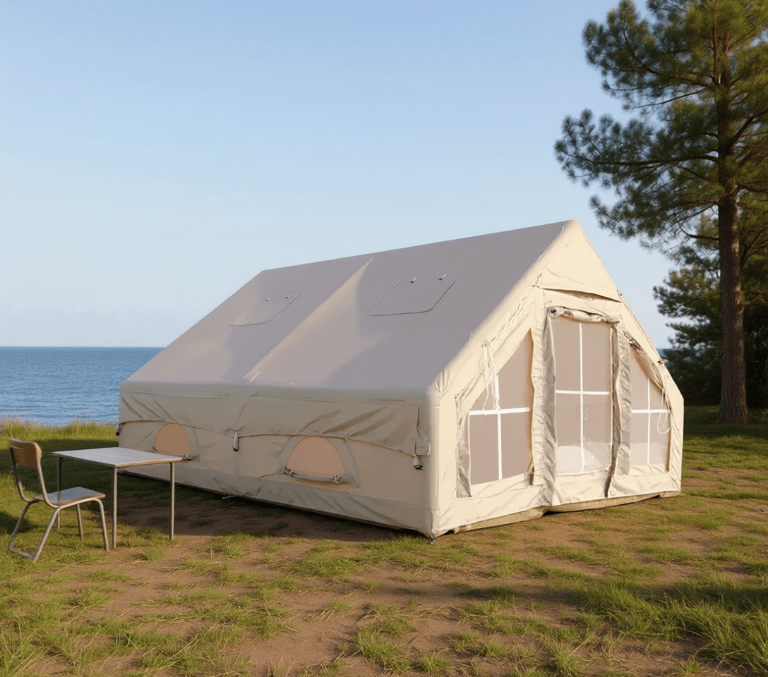 Самонадувающаяся палатка для отдыха на природе